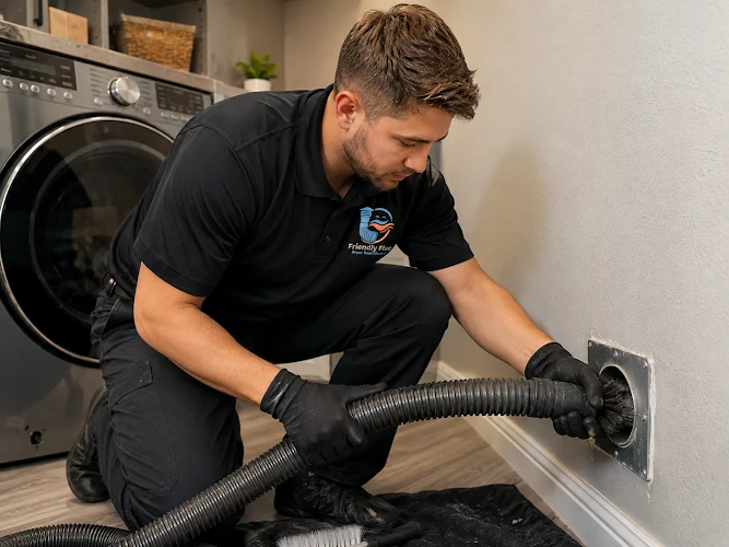 Friendly Flue Dryer Vent Cleaner