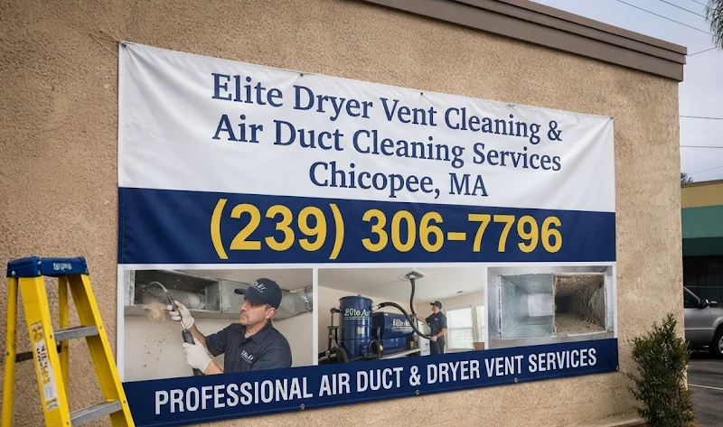 Elite Dryer Vent Cleaning & Air Duct Cleaning Services Chicopee, MA