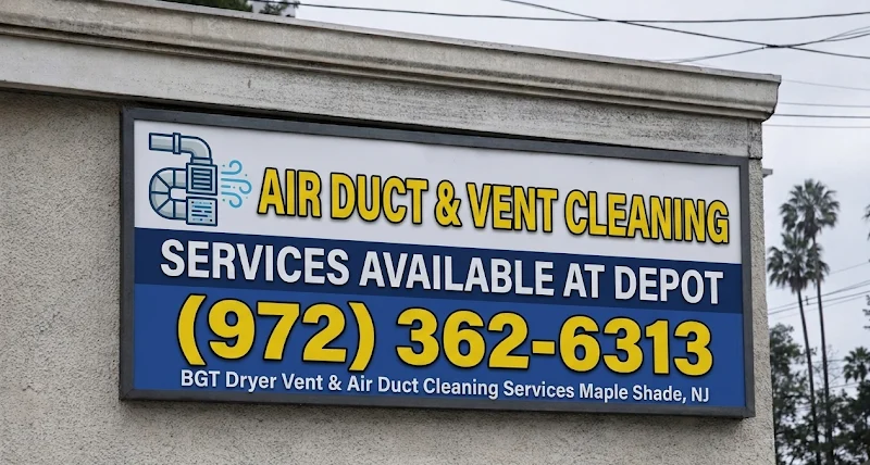 BGT Dryer vent & Air Duct Cleaning Services Maple Shade, NJ