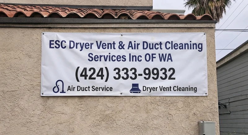 ESC Dryer Vent & Air Duct Cleaning Services Inc OF WA,