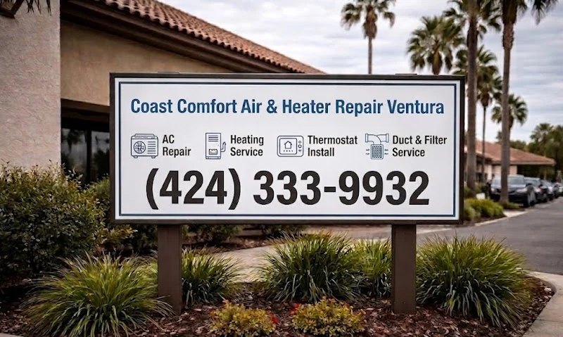 Coast Comfort Air & Heater Repair Ventura