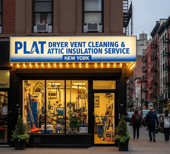 PLAT Dryer Vent Cleaning & Atti Insulation Service New York