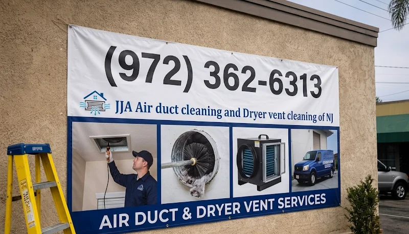 JJA Air duct cleaning and Dryer vent cleaning of NJ