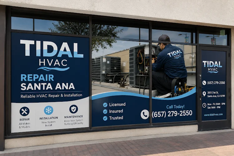 Tidal HVAC Repair Santa Ana